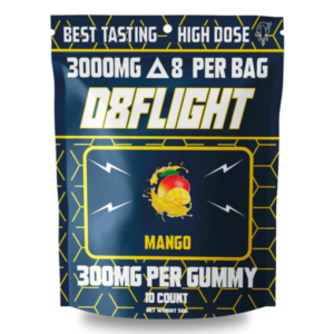 3000MG High Dose Gummies–Mango Flavor
