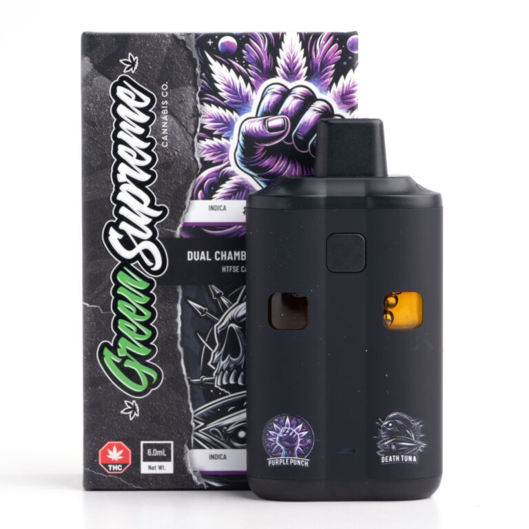 Green Supreme 6mL HTFSE Dual Chamber Vape Pens