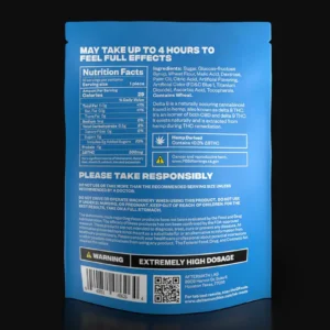 Delta Munchies-Sour Belts Delta 8 Gummies 3000mg